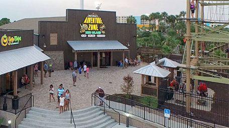 Parking near Wild Willy's Adventure Zone