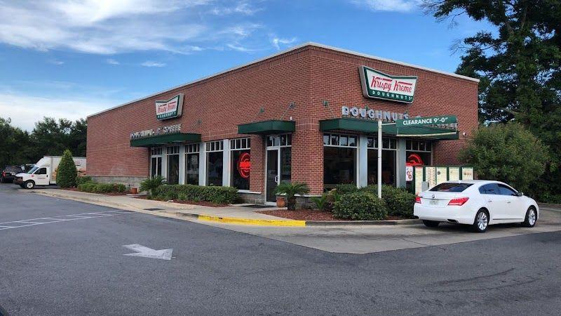 Parking near Krispy Kreme